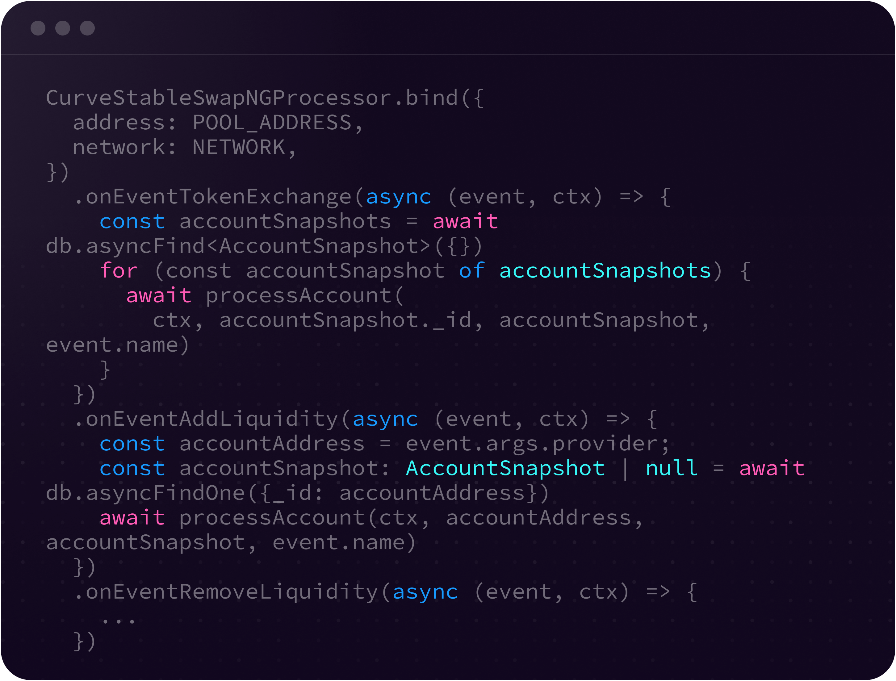 Track changes upon each interaction